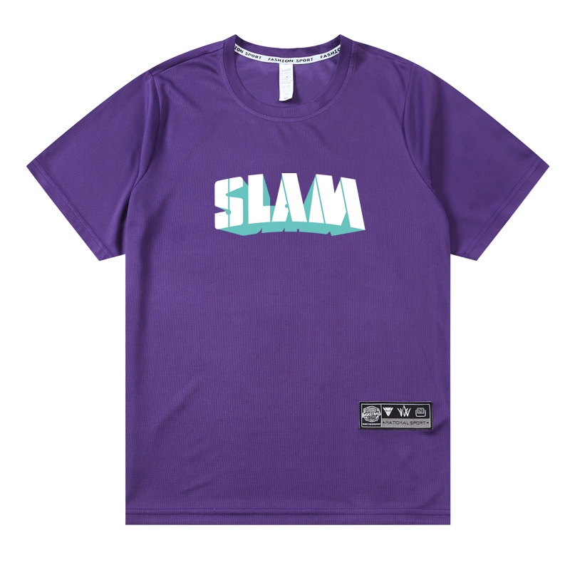 Áo Thun Thể Thao Ngắn Tay Thoáng Khí Thời Trang Cho Nam