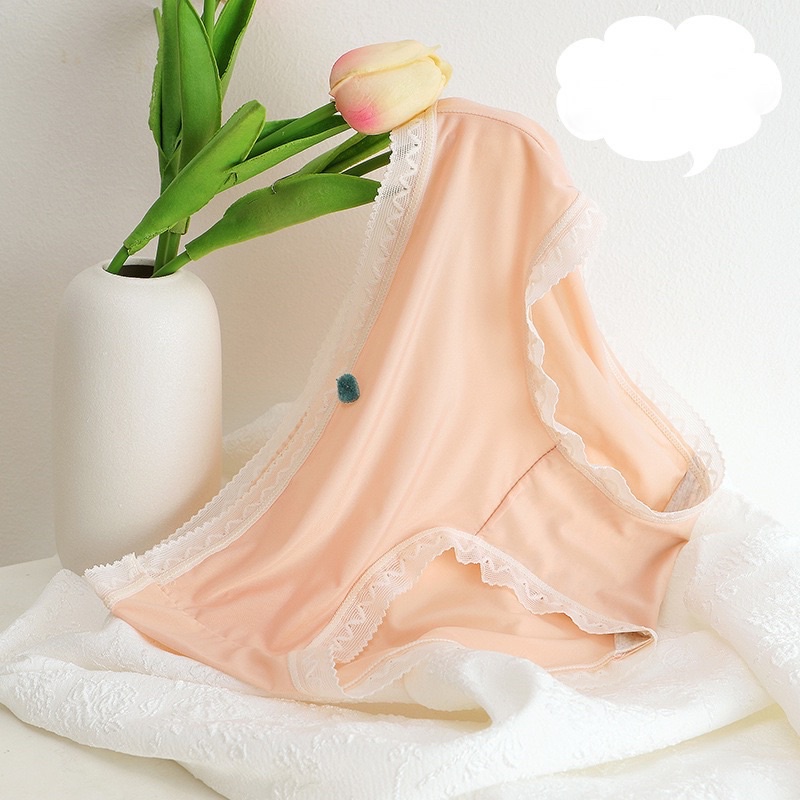 Quần Lót Nữ Ren Su Đính Lá Sexy Gợi Cảm Tạo Đường Cong Quyến Rũ 2384