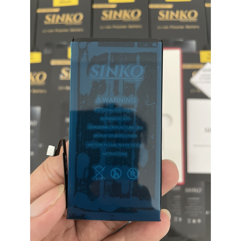 PIN IP 12 PRO DUNG LƯỢNG CAO SINKO