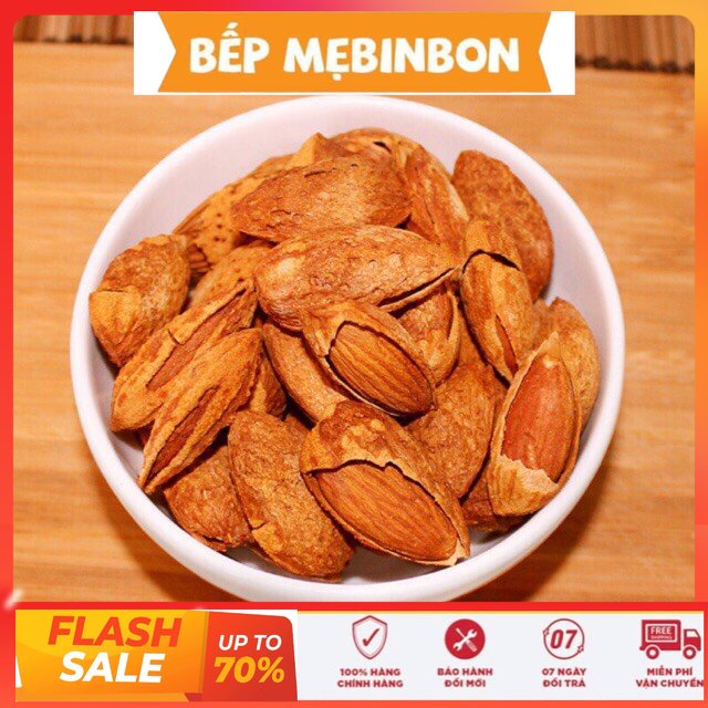 300gr hạnh nhân rang bơ thơm ngon