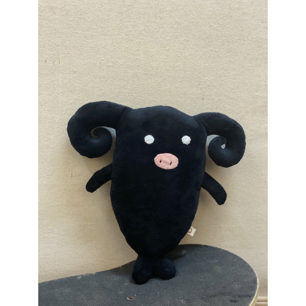 Trâu Hỏn Lọn 24x25 - gấu bông đình may