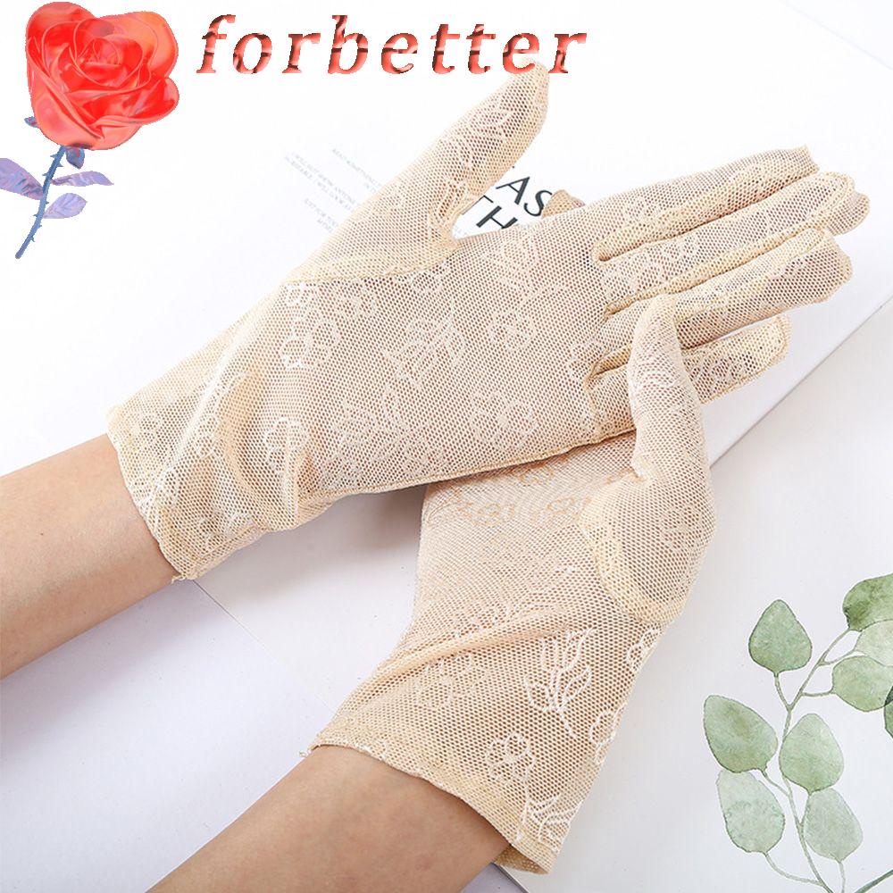 Găng tay chống tia UV thoáng khí thời trang cho nữ lái xe