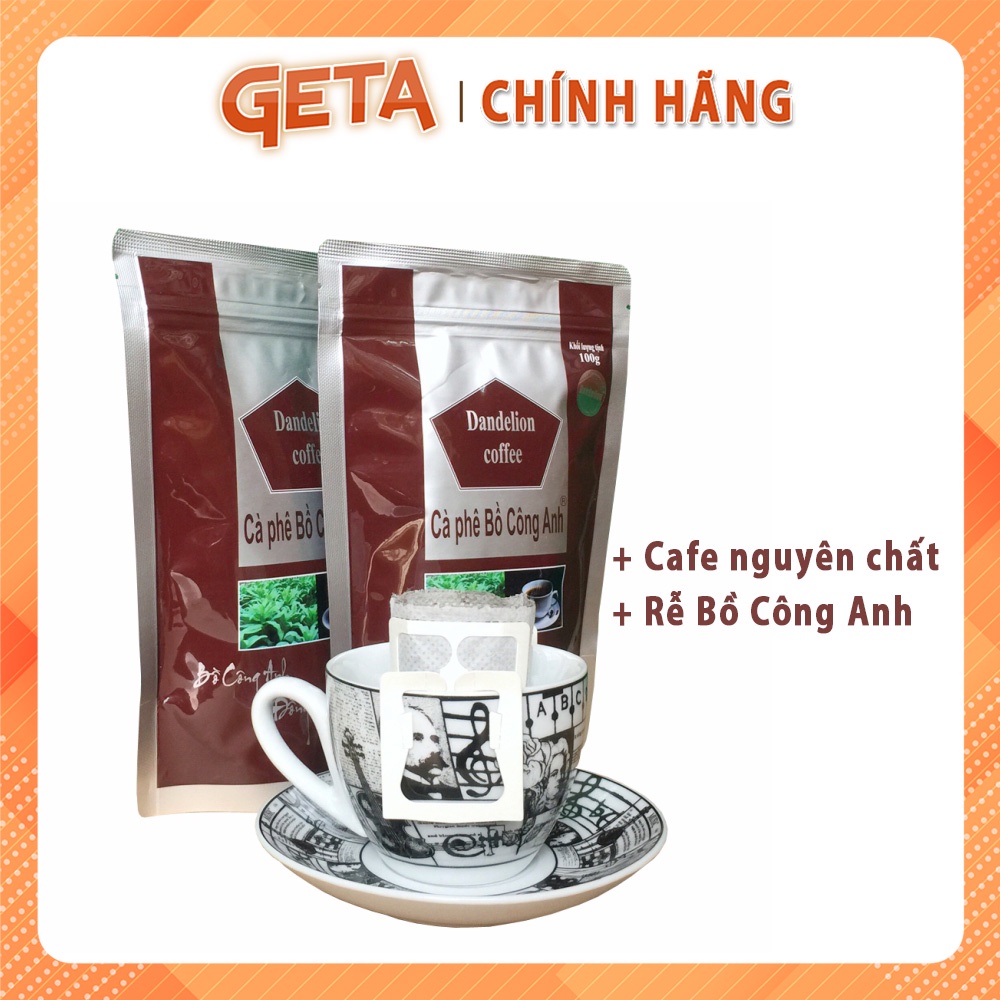 Trà Bồ Công Anh Túi Lọc P&K & Cafe Bồ Công Anh mát gan, giải độc, ngừa ung thư