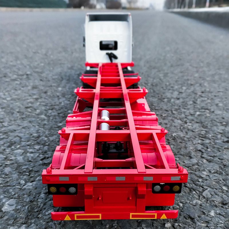 Mô hình xe tải Container Hợp Kim 1:24