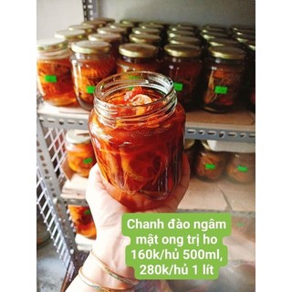 Chanh đào ngâm mật ong hũ 500ml