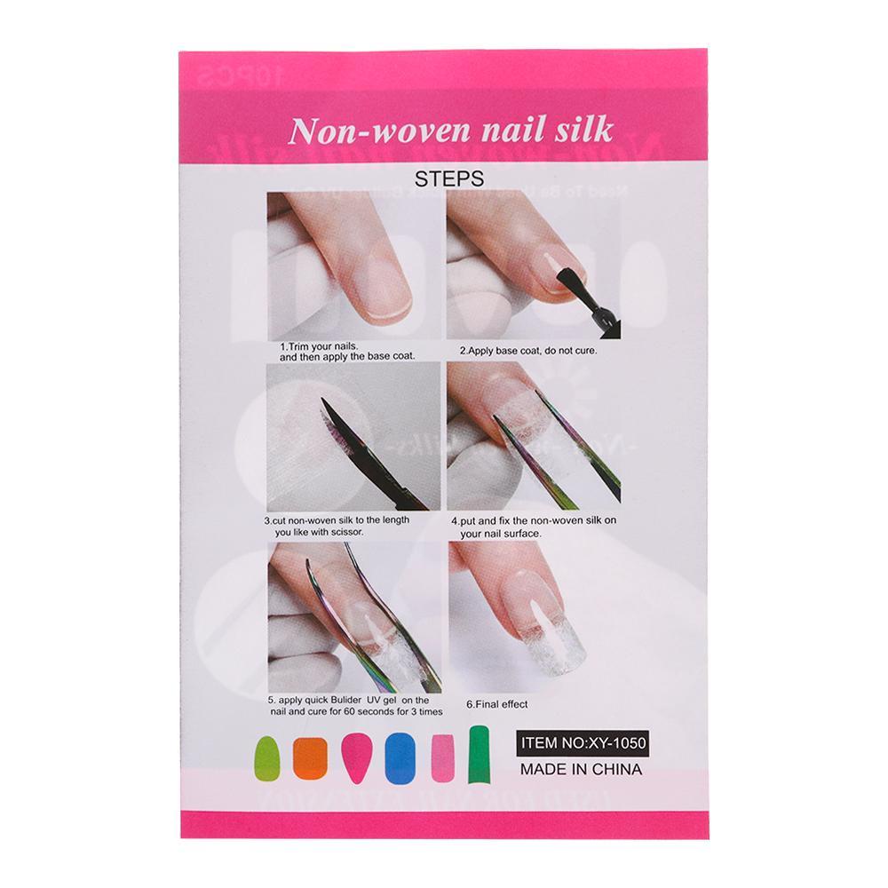 Gel Sợi Thủy Tinh Lụa Không Dệt Nối Dài Móng Chuyên Dụng