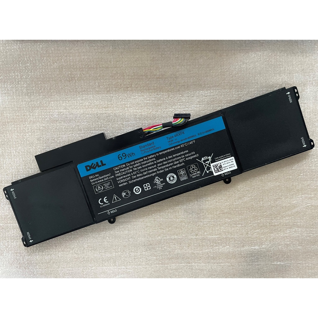 Pin Dành Cho Laptop Dell XPS 14 Ultrabook XPS L421 L142x 14-L421x XPS 14 L421X 14Z (4RXFK) – 69WH Zin New