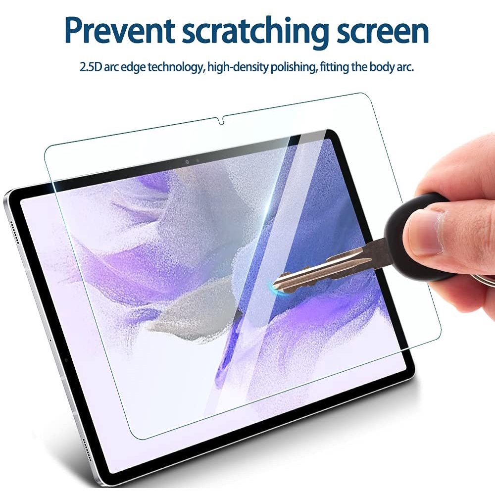 Kính Cường Lực Bảo Vệ Màn Hình Máy Tính Bảng Cho Samsung Galaxy Tab S7 S8 Plus 11 "12.4" S7 FE 12.4 SM-T730 SM-T736B