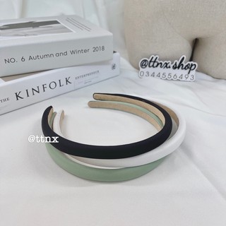 Bờm lụa trơn bản nhỏ cao cấp (Ảnh thật) 🔅FREESHIP🔅