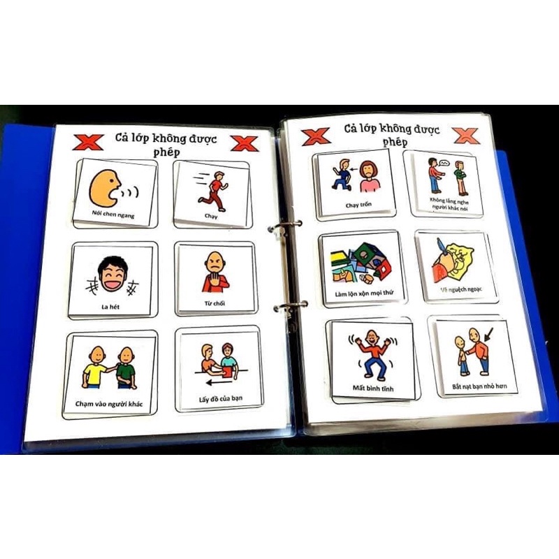 Học liệu quản lý hành vi cho bé