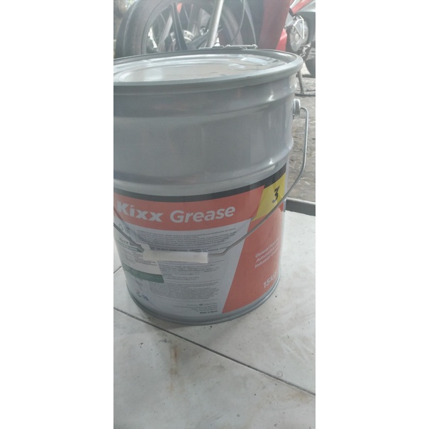 Mỡ bò chịu nhiệt cao  Kixx Grease 3 15 kg