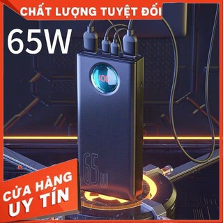 Pin dự phòng baseus 30000mah sạc nhanh pd/type-c 3.0 công suất max 65w - chính hãng .