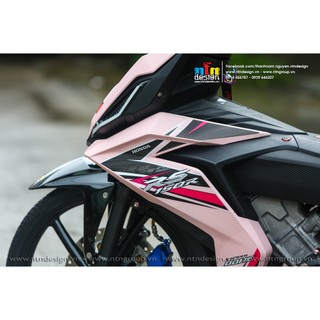 Tem Winner V1 - mẫu Rs150r ( Hồng Nhám)