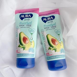Kem body bơ Aura 200ml Chính Hãng Nga
