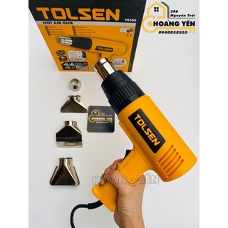 Máy thổi hơi nóng, máy hàn nilong, máy khò nhiệt 2000w tolsen 79100