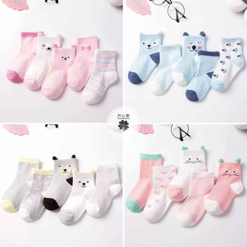 Set 5 đôi tất vớ cho bé