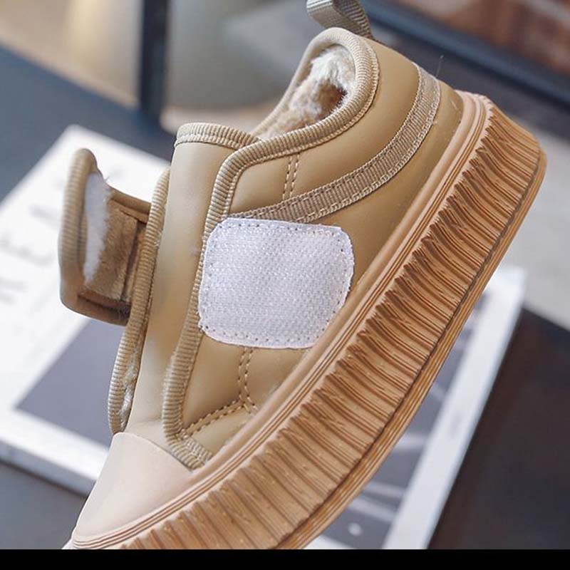 Oeteo Giày Thể Thao Khóa Dán Thời Trang Cho Bé