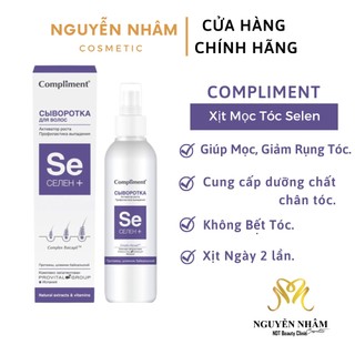 Xịt Mọc Tóc, Giảm Rụng Tóc Compliment Selen+