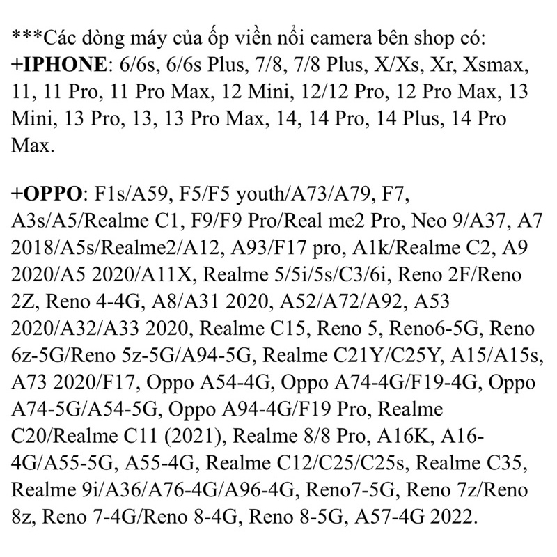 ỐP SILICON MÀU ĐỦ DÒNG ĐT IPHONE SAMSUNG OPPO VIVO XIAOMI - Dòng ốp phần Chi tiết Sản phẩm