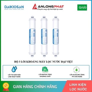 Combo 3 lõi khoáng "t33-khoáng đá-alkaline"