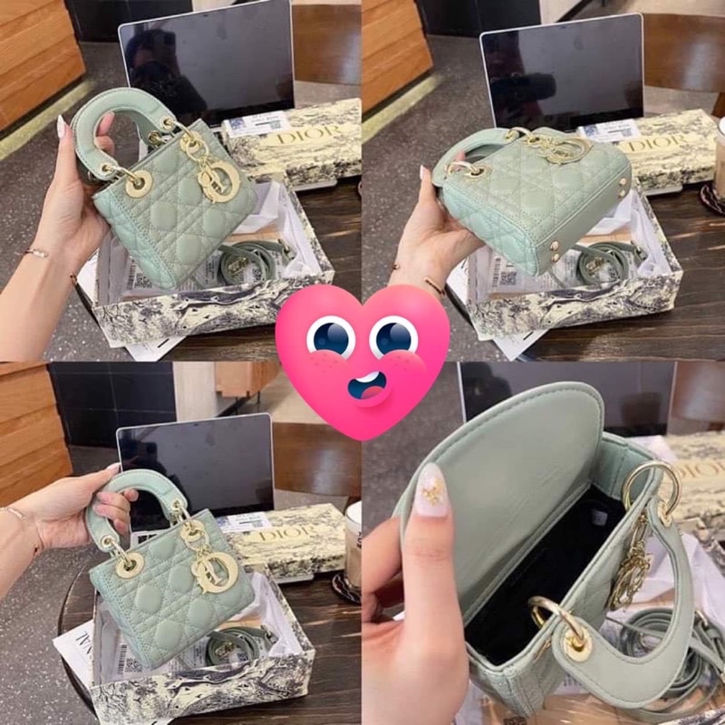 Tuie Dior super da lì siêu cấp mini size 14 fullbox
