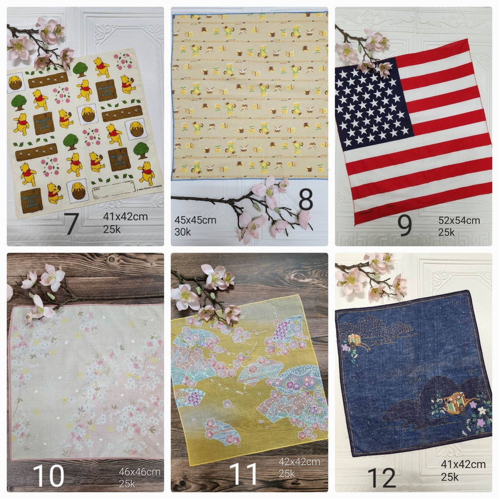 Khăn xô/thô 2hand Nhật