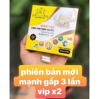 ( Slimming VIP Vàng) Giảm Cân Linh Chi Hàn Quốc 30v 𝐏𝐡𝐢𝐞̂𝐧 𝐁𝐚̉𝐧 𝐌𝐨̛́𝐢 (VIP)