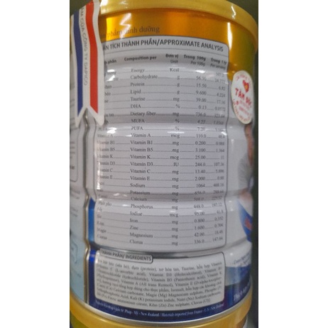 Lon sữa 900g Lacmilk HI-CANCI