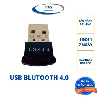Usb Bluetooth, usb thu blutooth 4.0 Không Dây Cho Pc Win 10 8 7