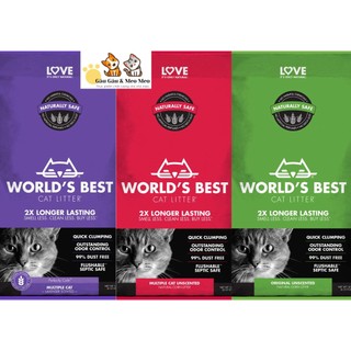 CÁT WORLD'S BEST CÁT VỆ SINH CAO CẤP CHO MÈO