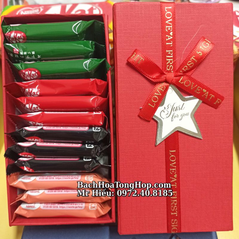 [Hỏa Tốc] Socola Kitkat Box Nhật Bản mix vị
