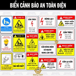 Biển Báo Ngành Điện - Biển Cảnh Báo An Toàn Điện - BeeQueen