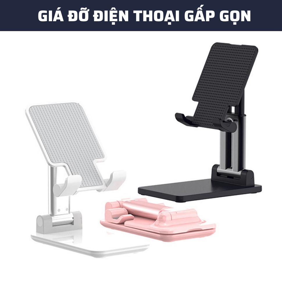 Giá Đỡ, Đế Kê Điện Thoại, iPad Gấp Gọn, Tùy Chỉnh Độ Cao