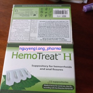 Viên đặt trĩ Hemotreat H