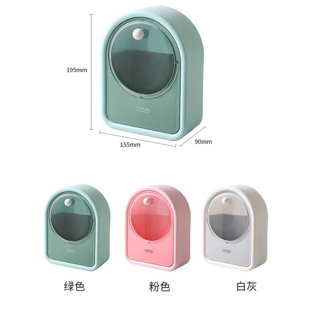 Hộp đựng tăm bông gắn tường