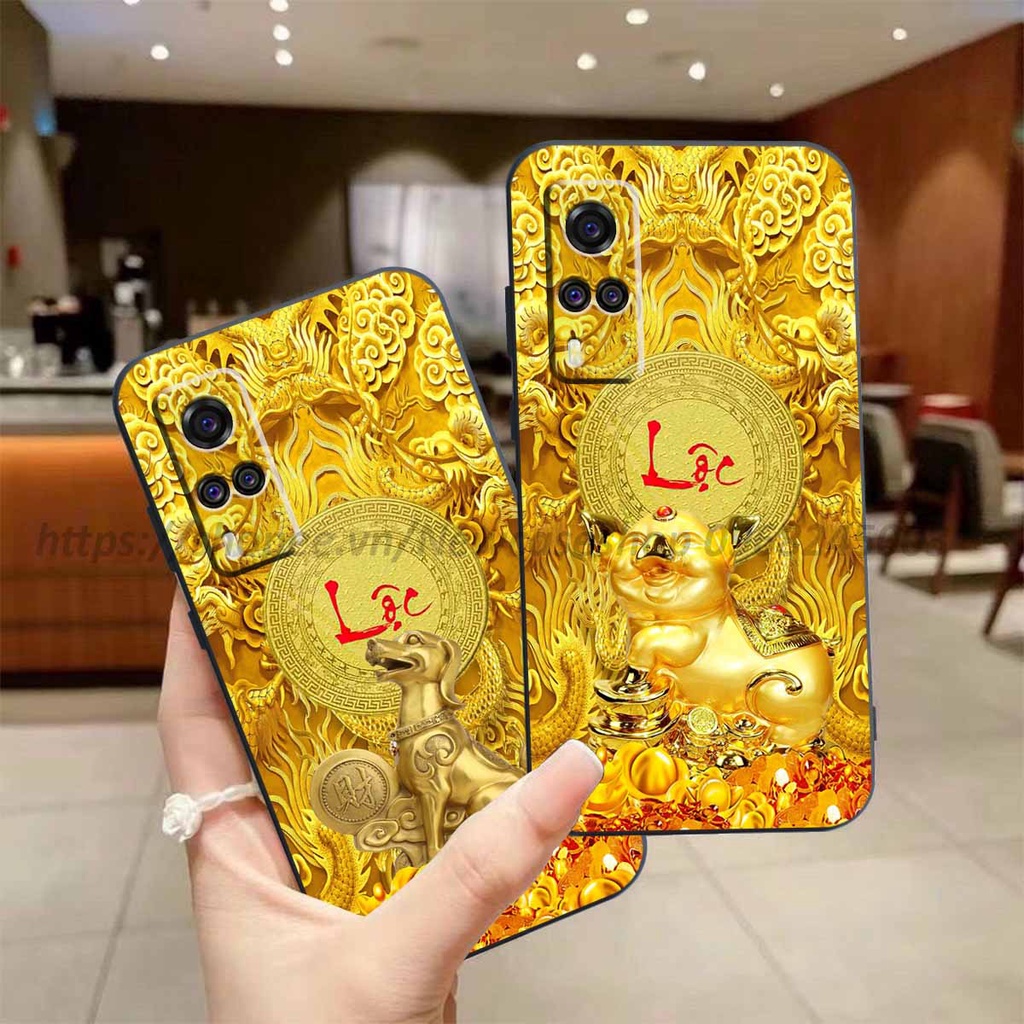 Ốp Vivo Y51 2020 / Y53S in hình 12 Con Giáp Tài Lộc 3D