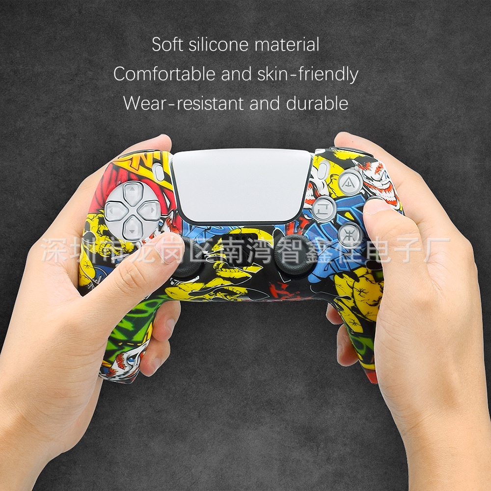 Bọc Silicon Tay Cầm PS5 - Bọc Silicone bảo vệ tay PS5 - Silicone Case for PS5 Controller