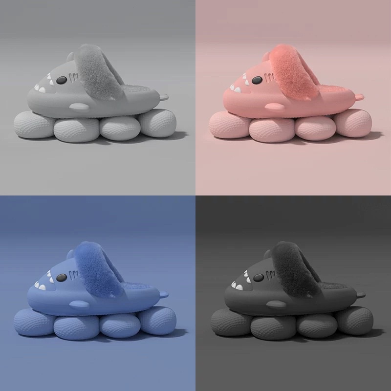 Dép cá mập lông hàng cao cấp