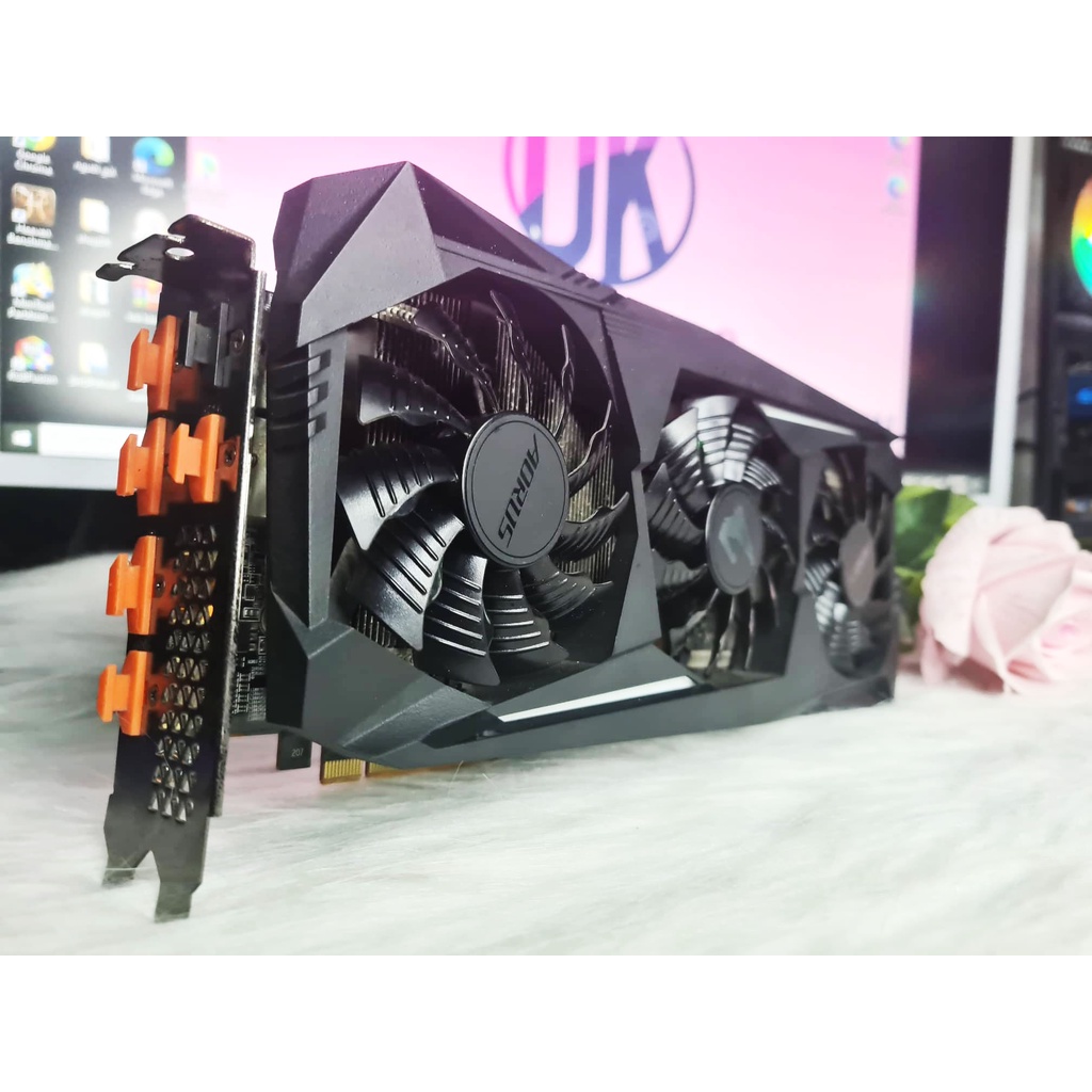 Graphic Card_VGA GIGABYTE AORUS Radeon RX 5700 XT 8G (GV-R57XTAORUS-8GD)_Còn bảo hành 2024 | BigBuy360 - bigbuy360.vn