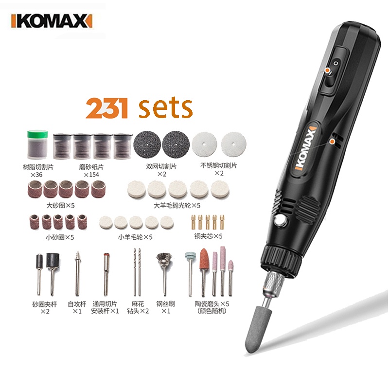 Dụng cụ mài DC 12V Bộ mài điện Mini Máy khoan Dremel