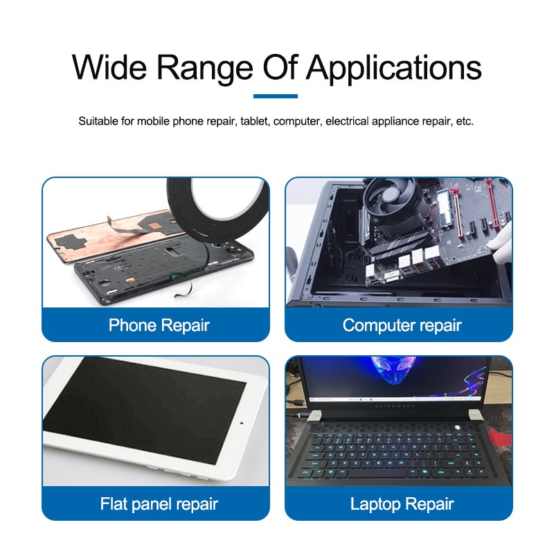 Băng Keo Hai Mặt Bằng Xốp Dùng Để Sửa Chữa Điện Thoại / Máy Tính Bảng / Máy Tính Bảng