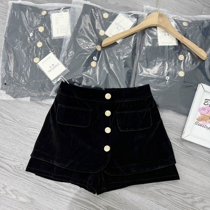 Quần váy nhung loại 1 Bigsize Thuỳ Trangg