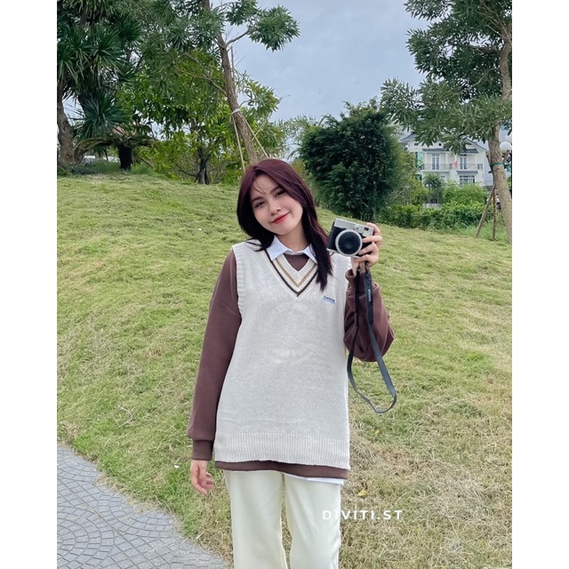 Áo gile len 1306 PUZ