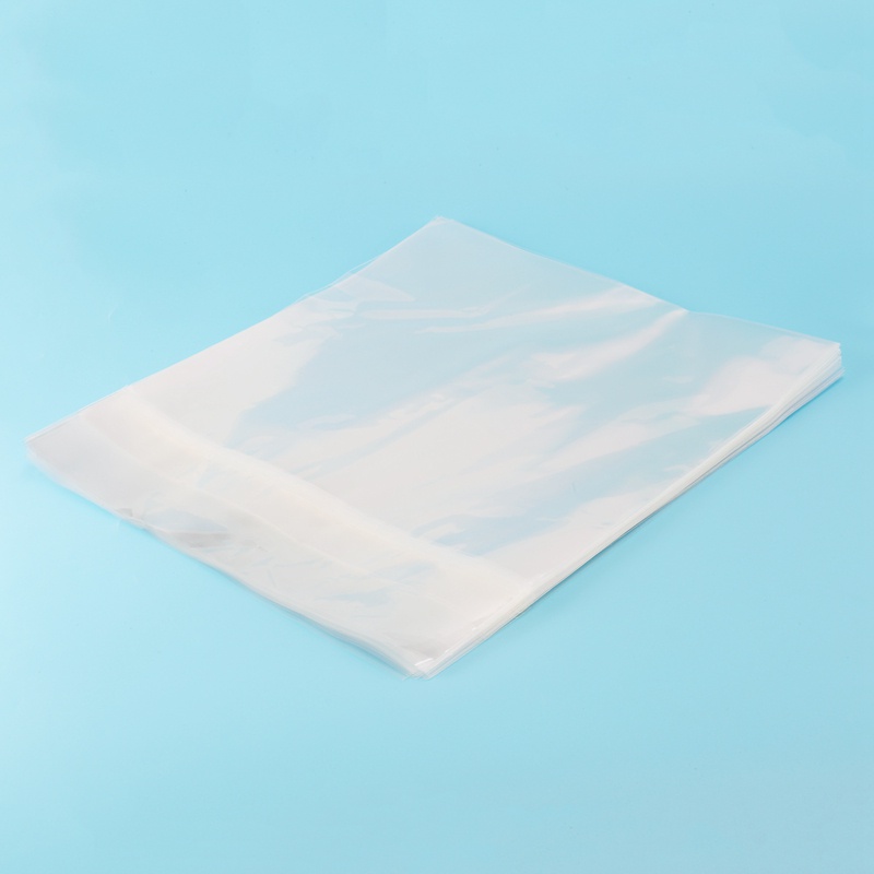 Bộ 50 Túi OPP Gel Tự Dính Bảo Vệ Máy Quay Đĩa Vinyl LP