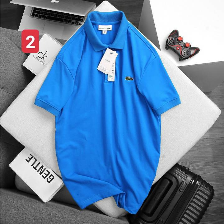Áo thun polo Cá sấu đúng 100% cotton dư xịn- Không chứa nylon