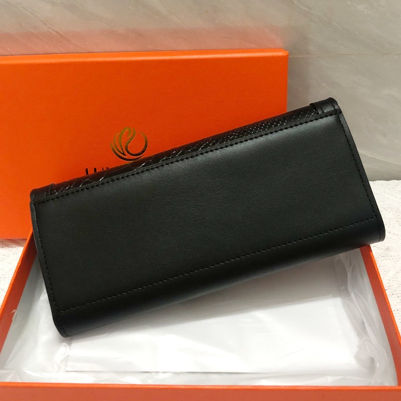 Ví Da Dáng Dài Đa Năng Thiết Kế Đơn Giản Thời Trang Cho Nữ