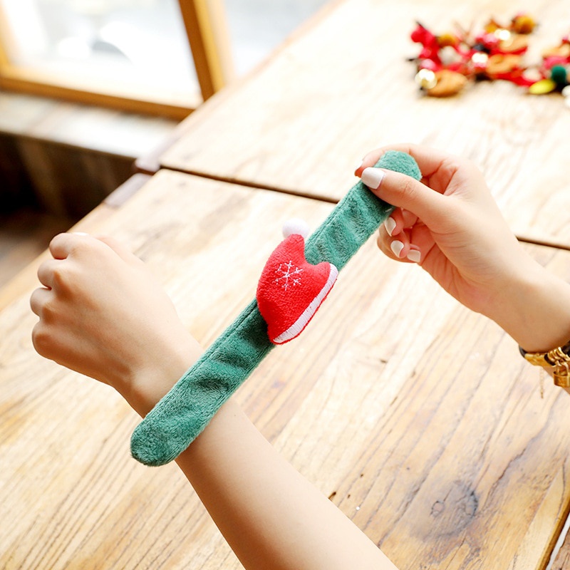 Vòng Đeo Tay Trang Trí Giáng Sinh / Năm Mới Hình Ông Già Noel