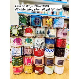 [💥 MẪU MỚI NHẤT_link 1💥] Nến Thơm 3 bấc Bath and Body Works
