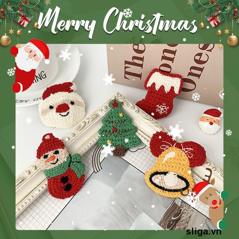 💌Kẹp tóc thiết kế phong cách giáng sinh dễ thương dành cho nữ