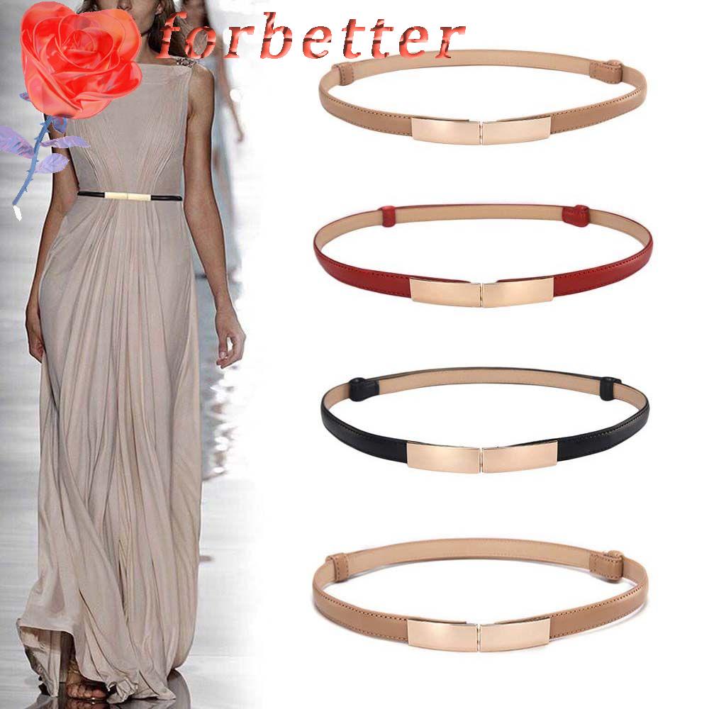 Thắt Lưng Dáng Mỏng Co Giãn Thời Trang Cho Bạn Nữ